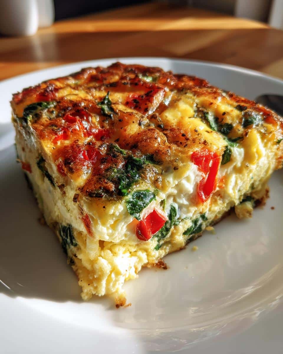 Cottage Cheese Egg Bake - detail 3