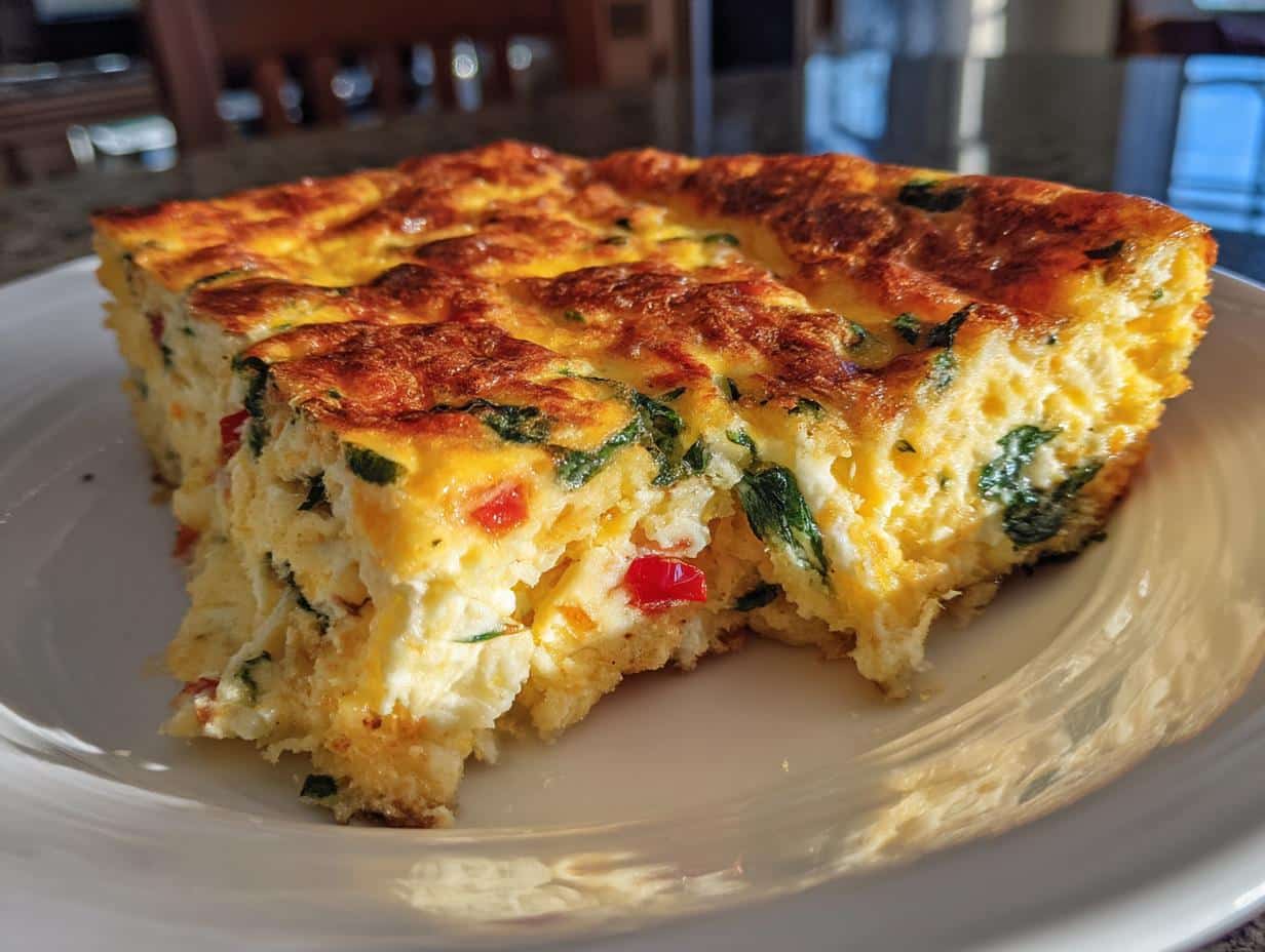 Cottage Cheese Egg Bake