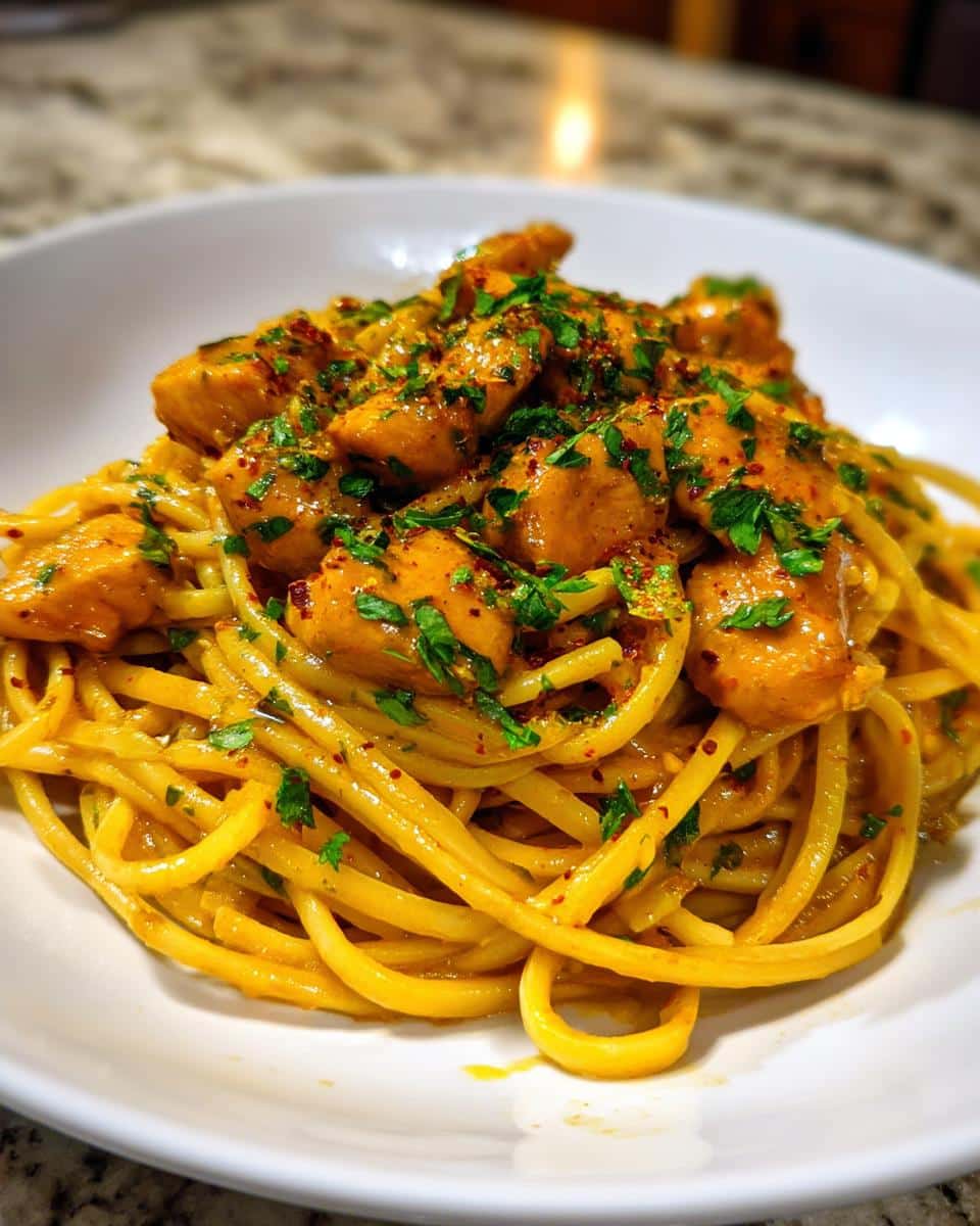 Cowboy Butter Chicken Linguine - detail 1