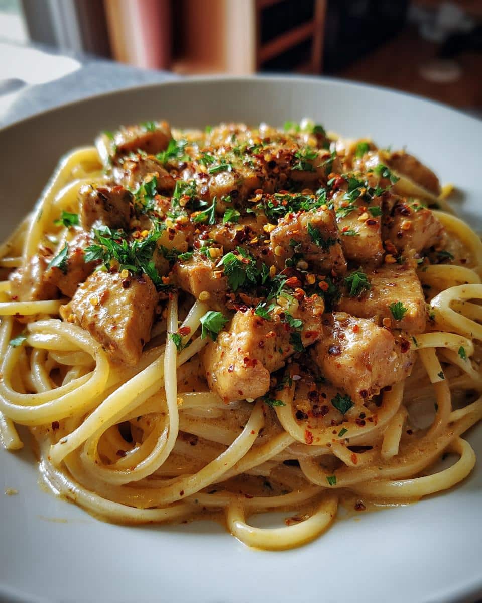 Cowboy Butter Chicken Linguine - detail 2