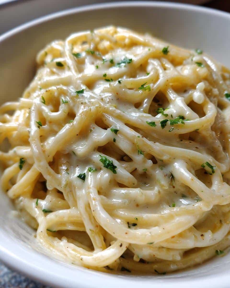 Creamy White Garlic Sauce - detail 1