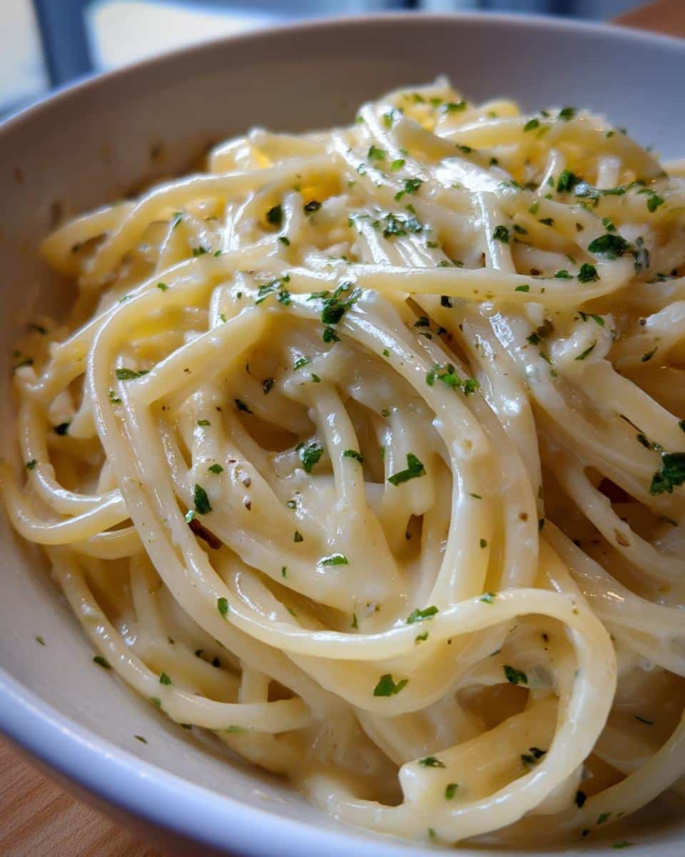 Creamy White Garlic Sauce - detail 2