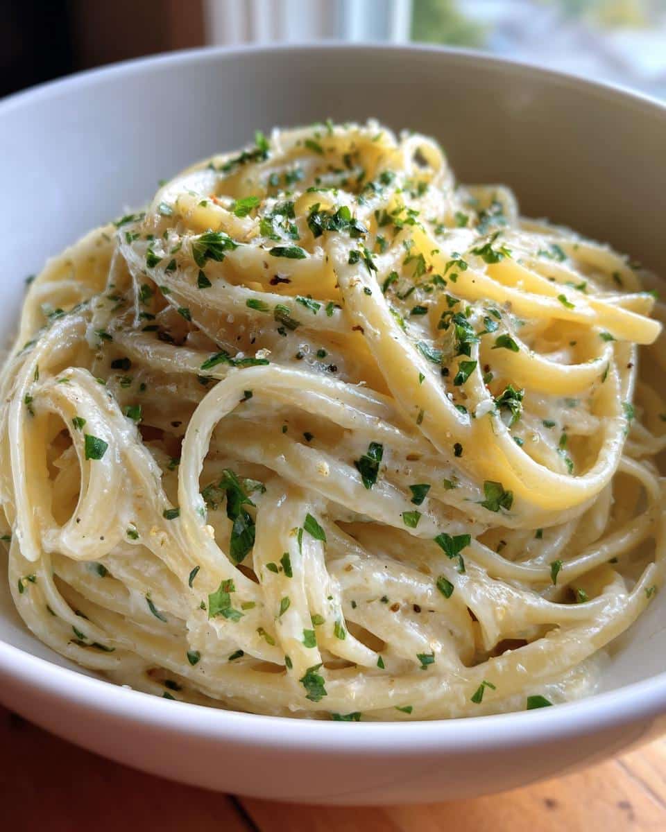 Creamy White Garlic Sauce - detail 3