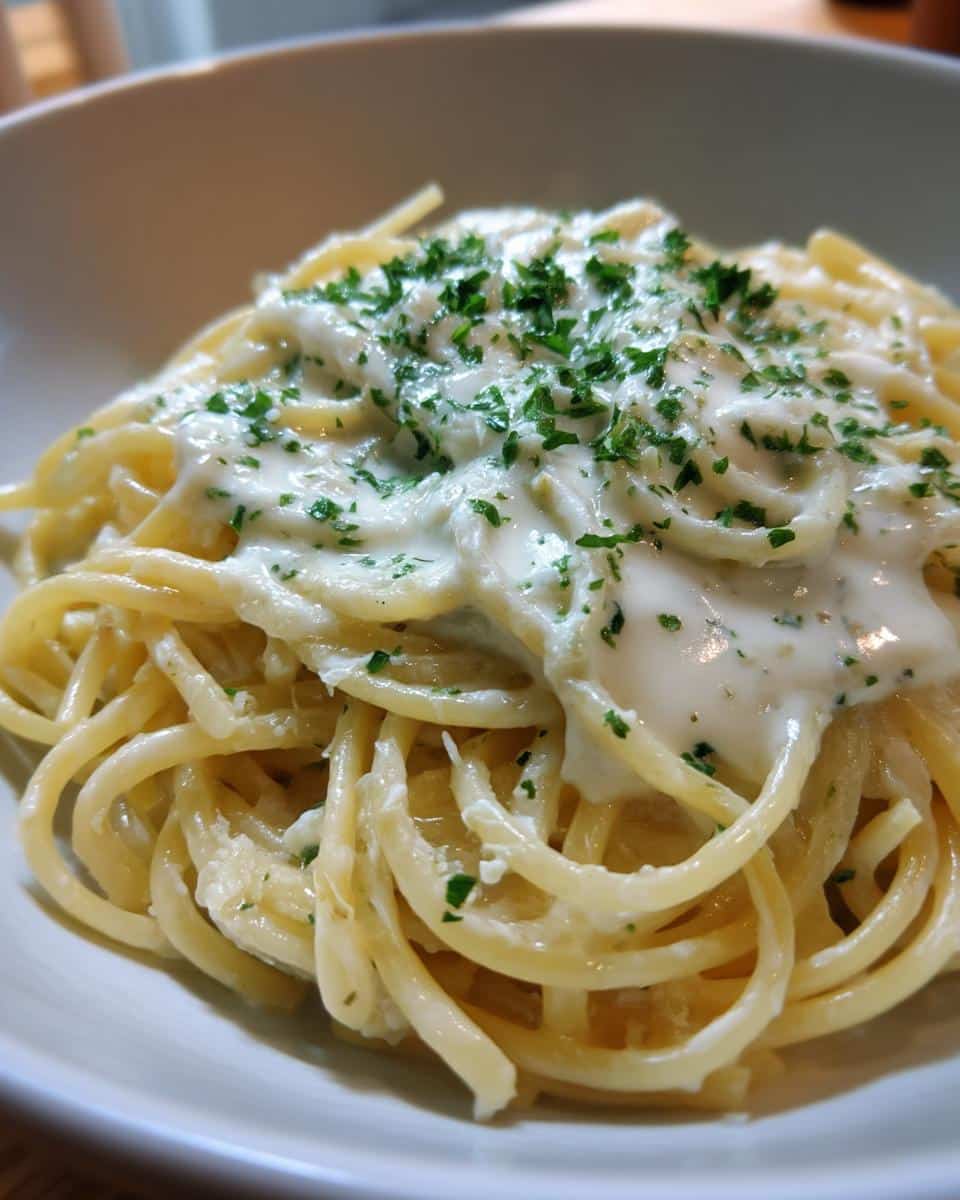 Creamy White Garlic Sauce - detail 4
