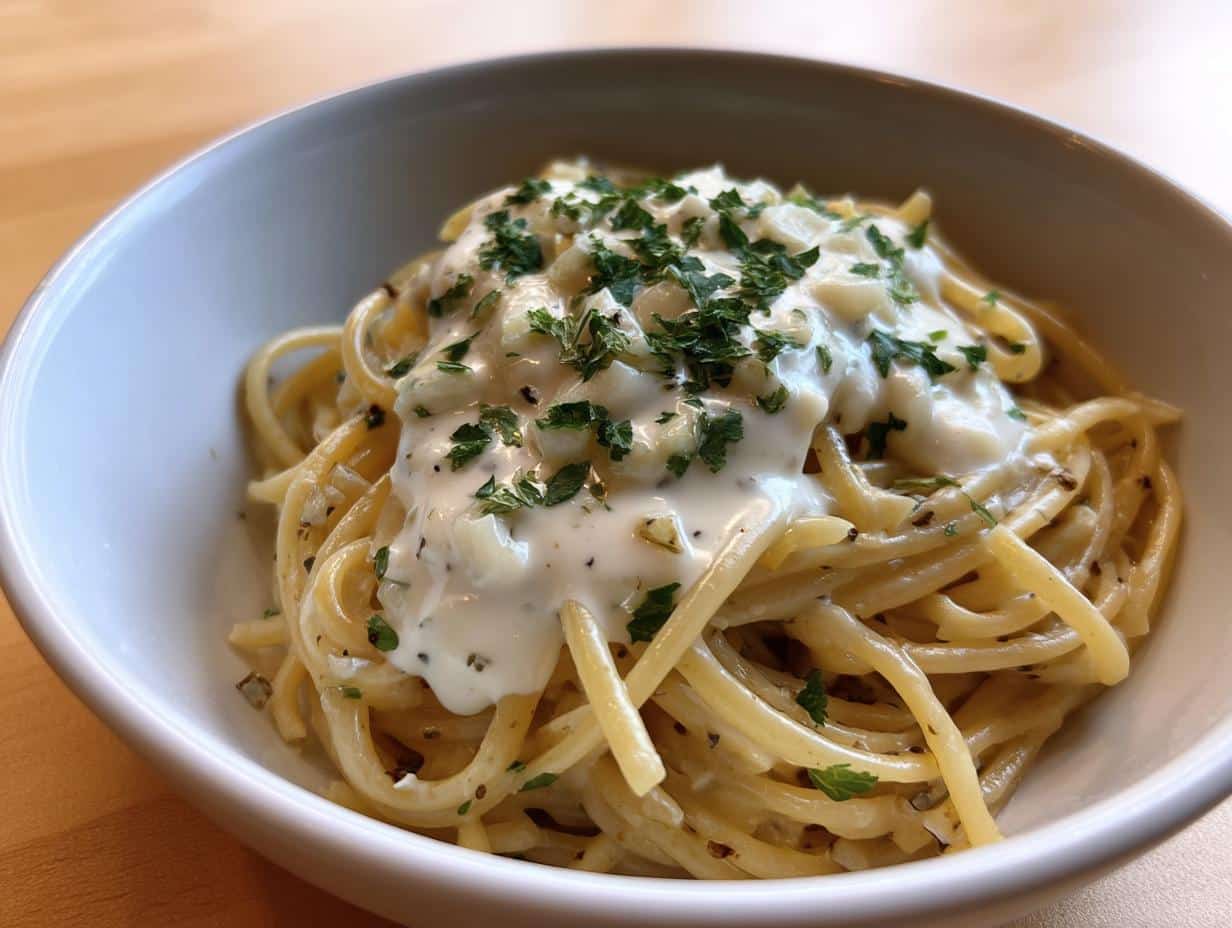 How to Make Creamy White Garlic Sauce with Just 6 Simple Ingredients