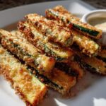 Crispy Air Fryer Zucchini Fries