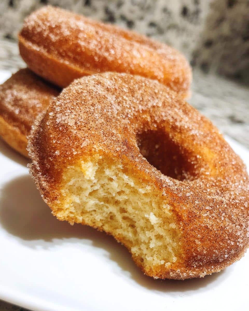 Easy Air Fryer Pumpkin Donuts - detail 2
