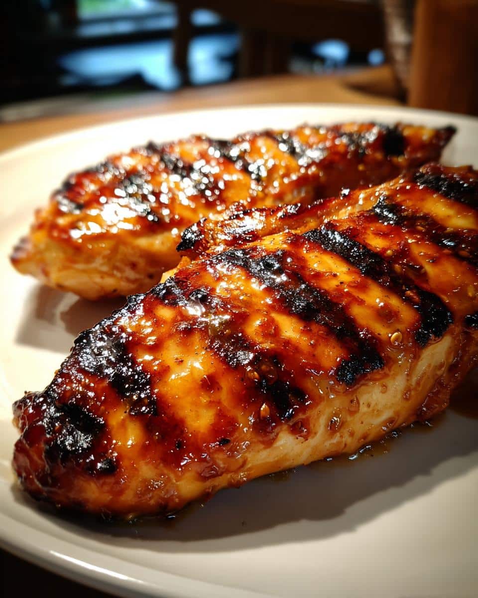 Grilled Honey Mustard Chicken - detail 2