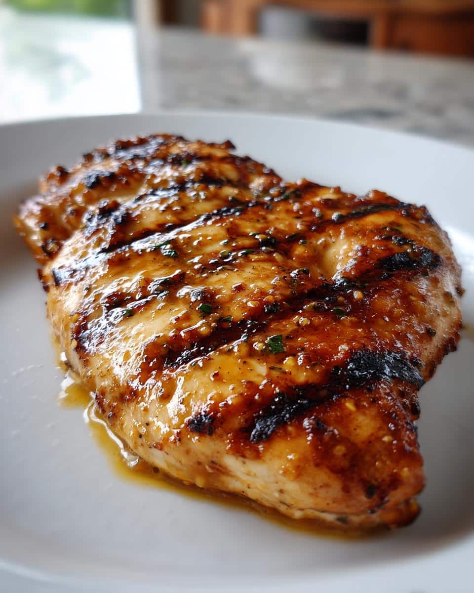 Grilled Honey Mustard Chicken - detail 3