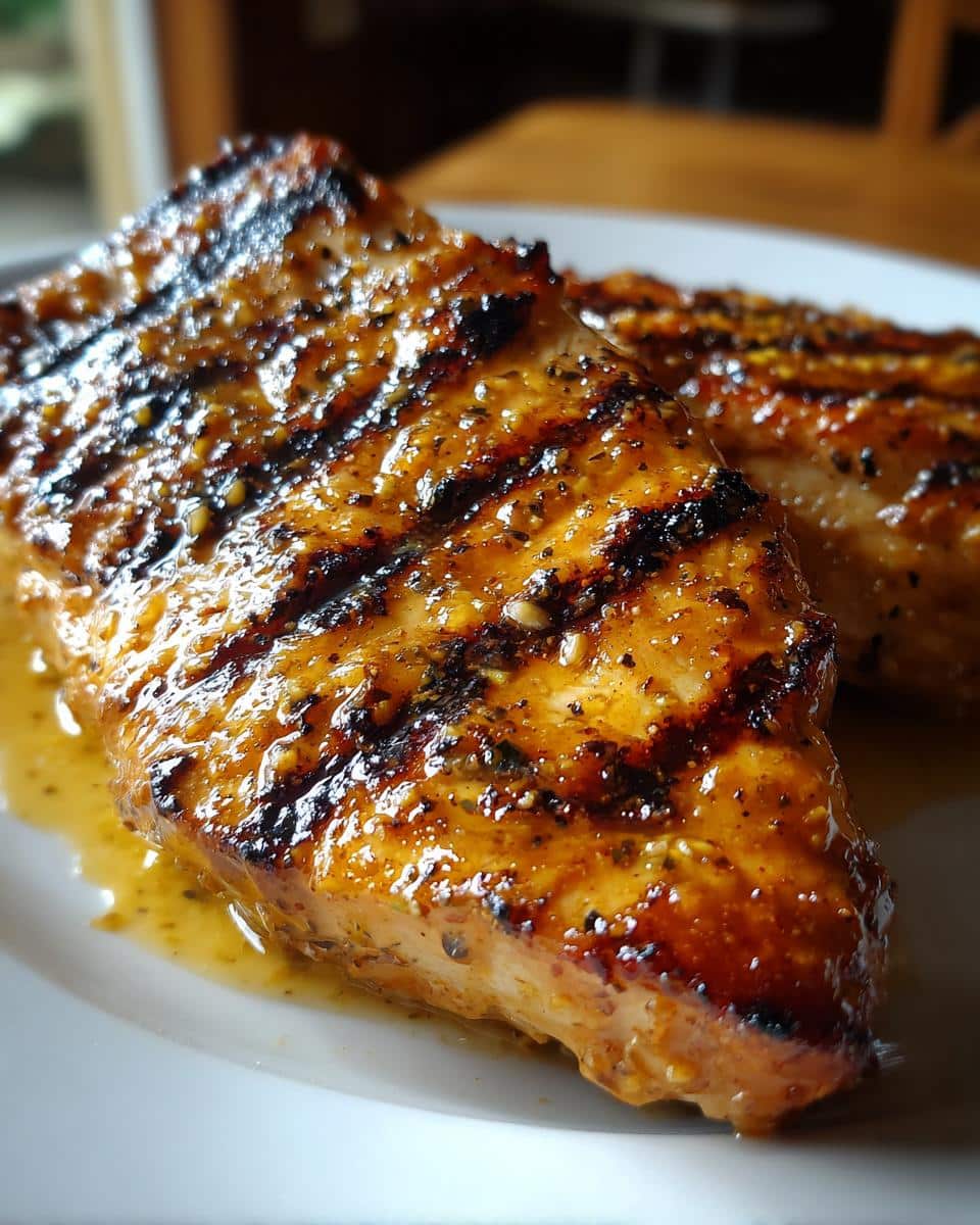 Grilled Honey Mustard Chicken - detail 4