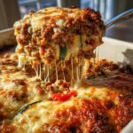 Ground beef zucchini casserole