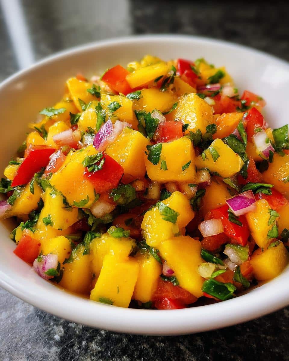 Peach Mango Salsa - detail 4