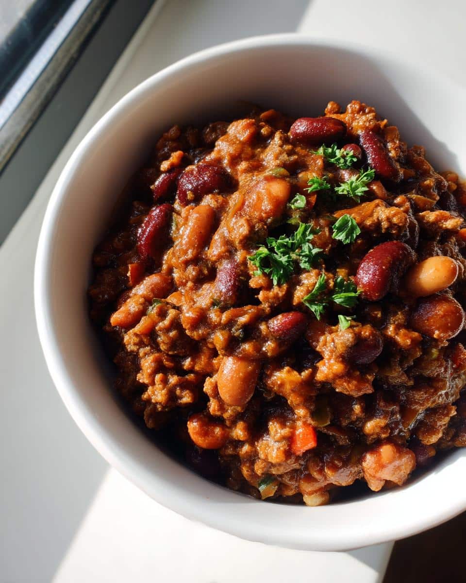 Slow Cooker Cowboy Beans - detail 4