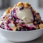 Blueberry Cheesecake Ice Cream