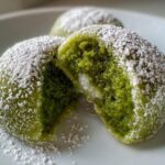 Chewy Matcha Mochi Bites