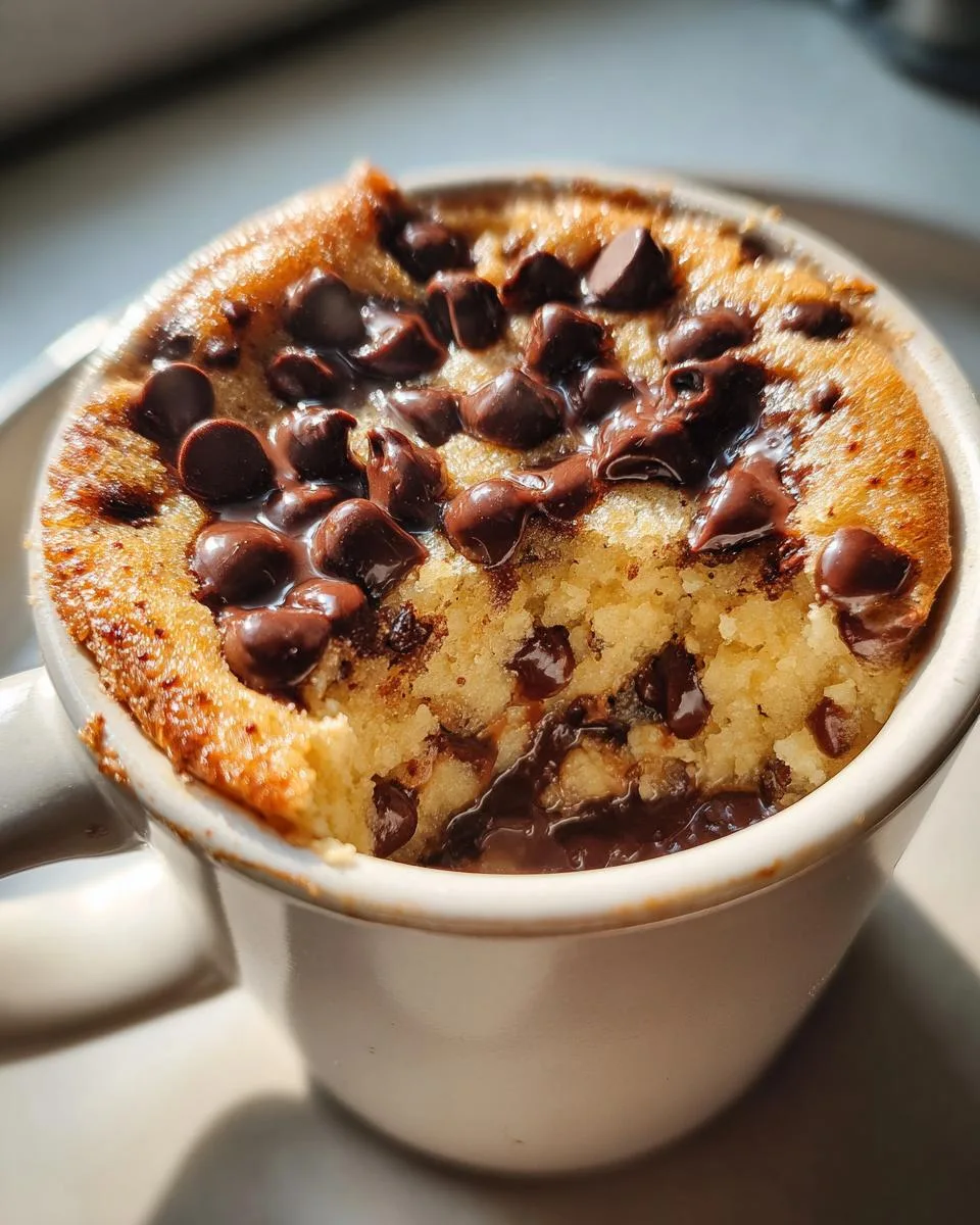 Cookie Mug Cake - detail 2