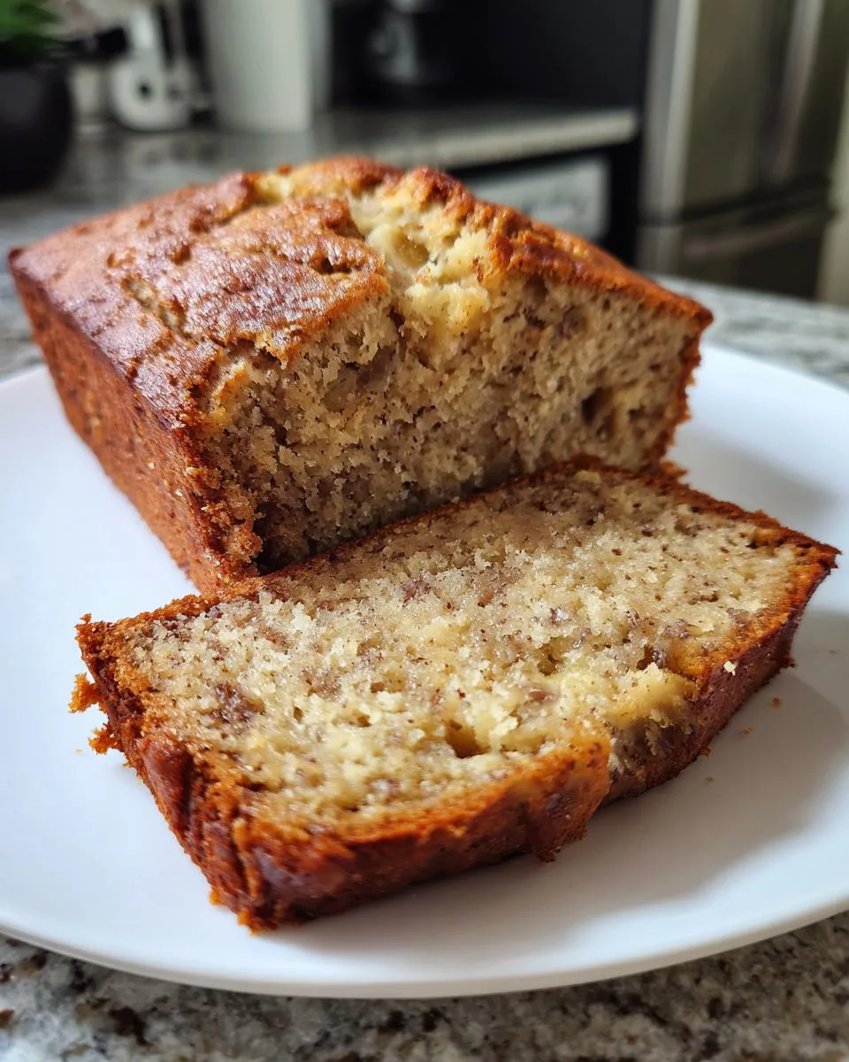 Cottage Cheese Banana Bread - detail 2