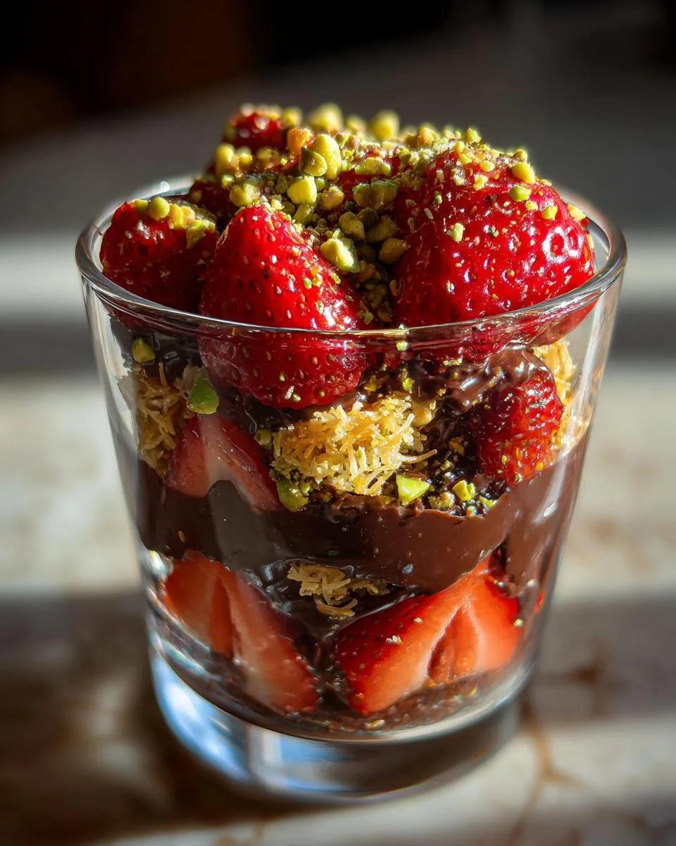 Dubai Chocolate Strawberries - detail 3