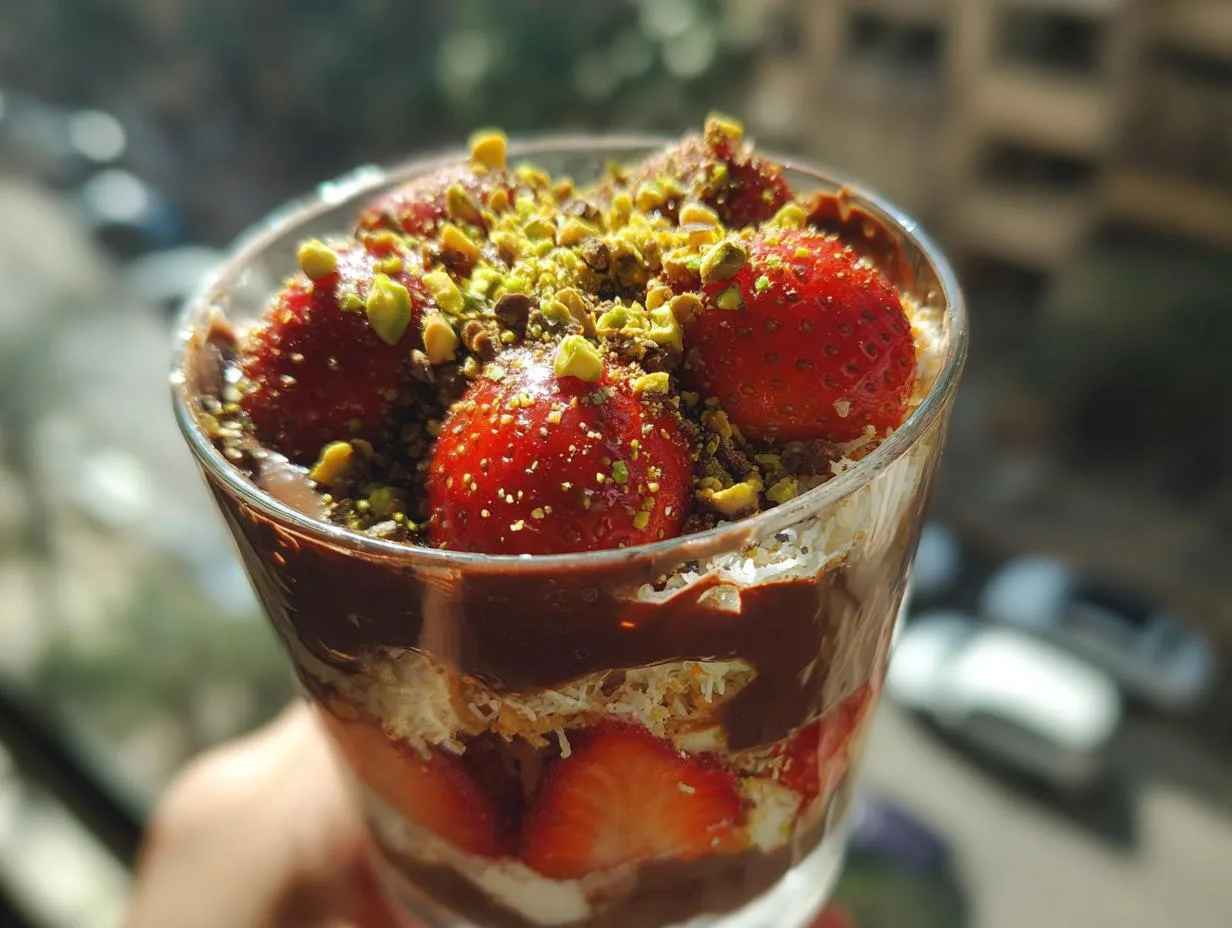 Dubai Chocolate Strawberries