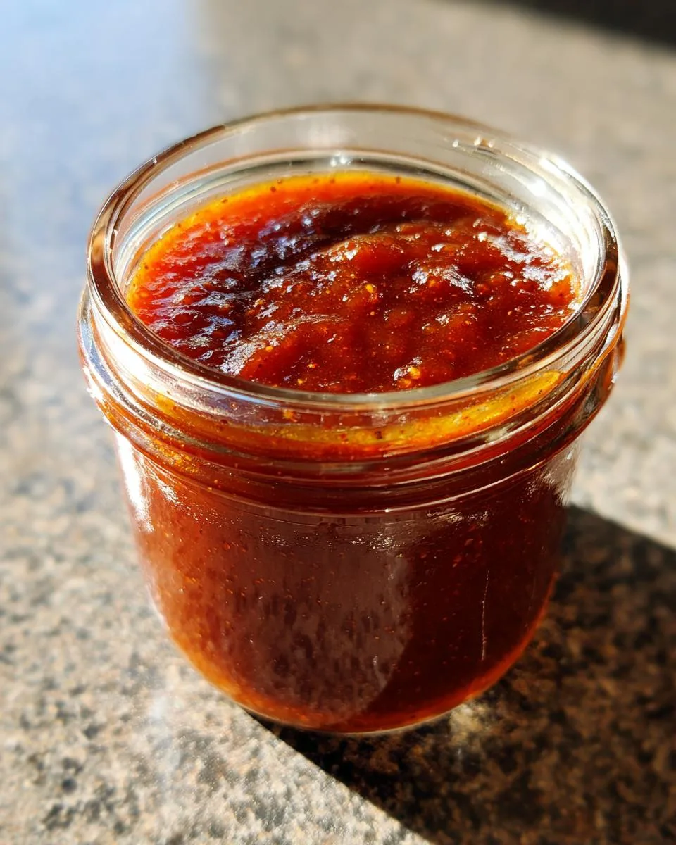 Homemade BBQ Sauce - detail 4