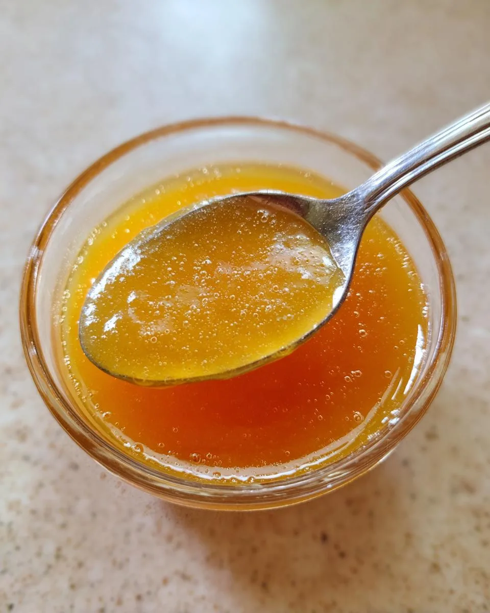 Homemade Peach Sauce - detail 2