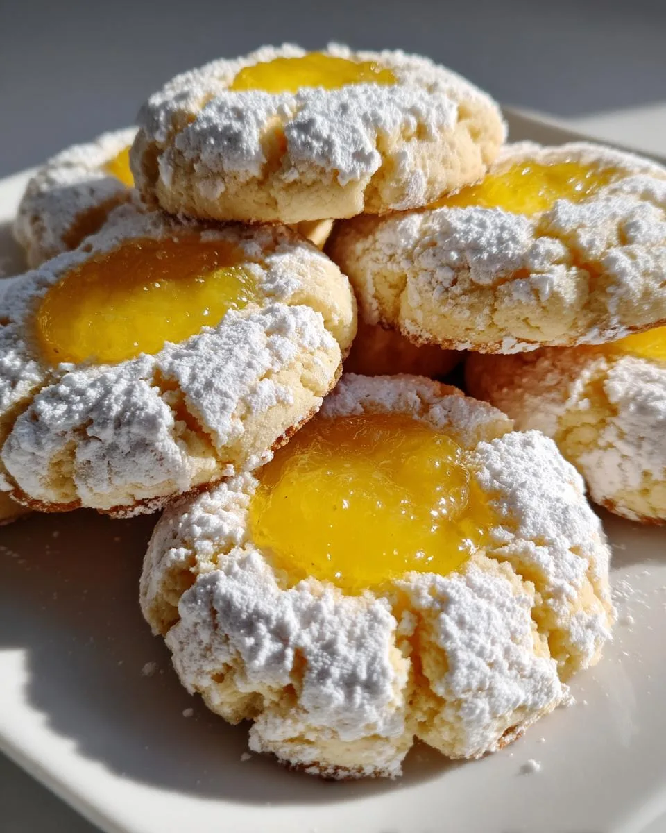 Lemon Curd Cookies - detail 1