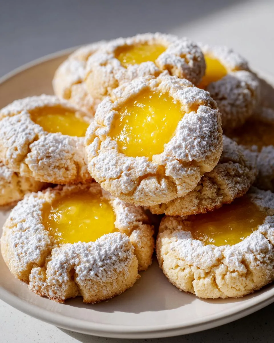 Lemon Curd Cookies - detail 2