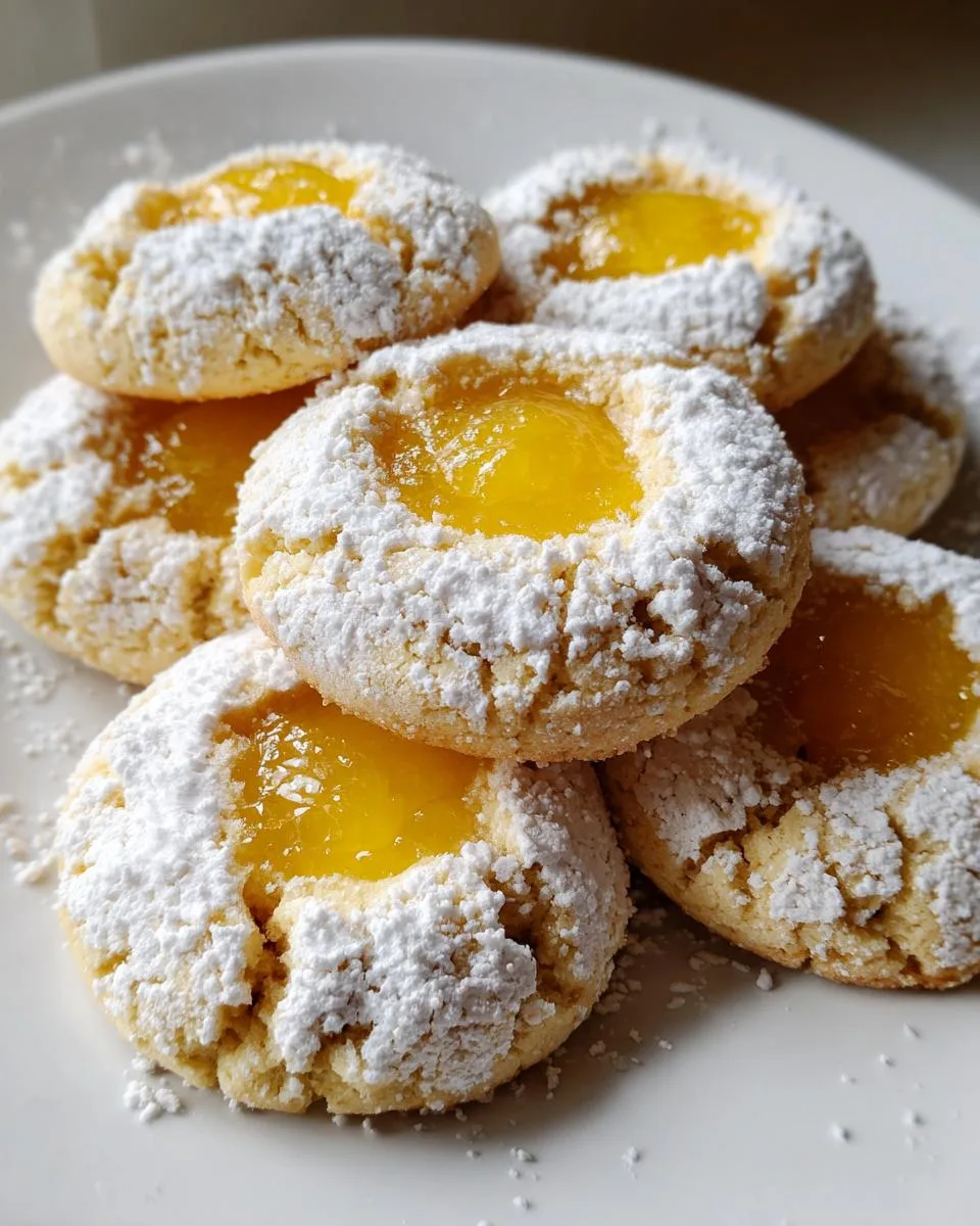 Lemon Curd Cookies - detail 3
