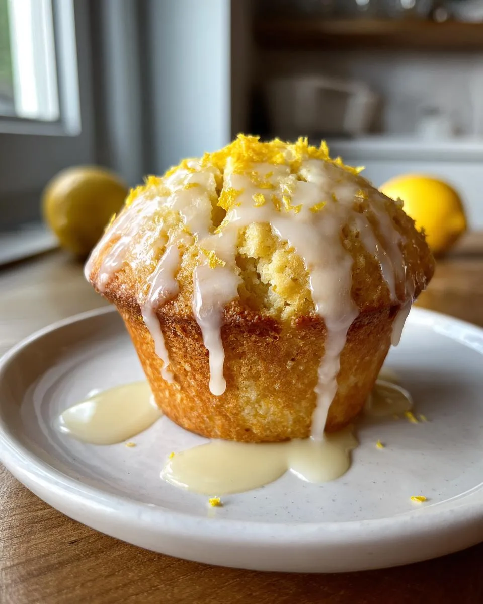 Lemon Muffins - detail 1