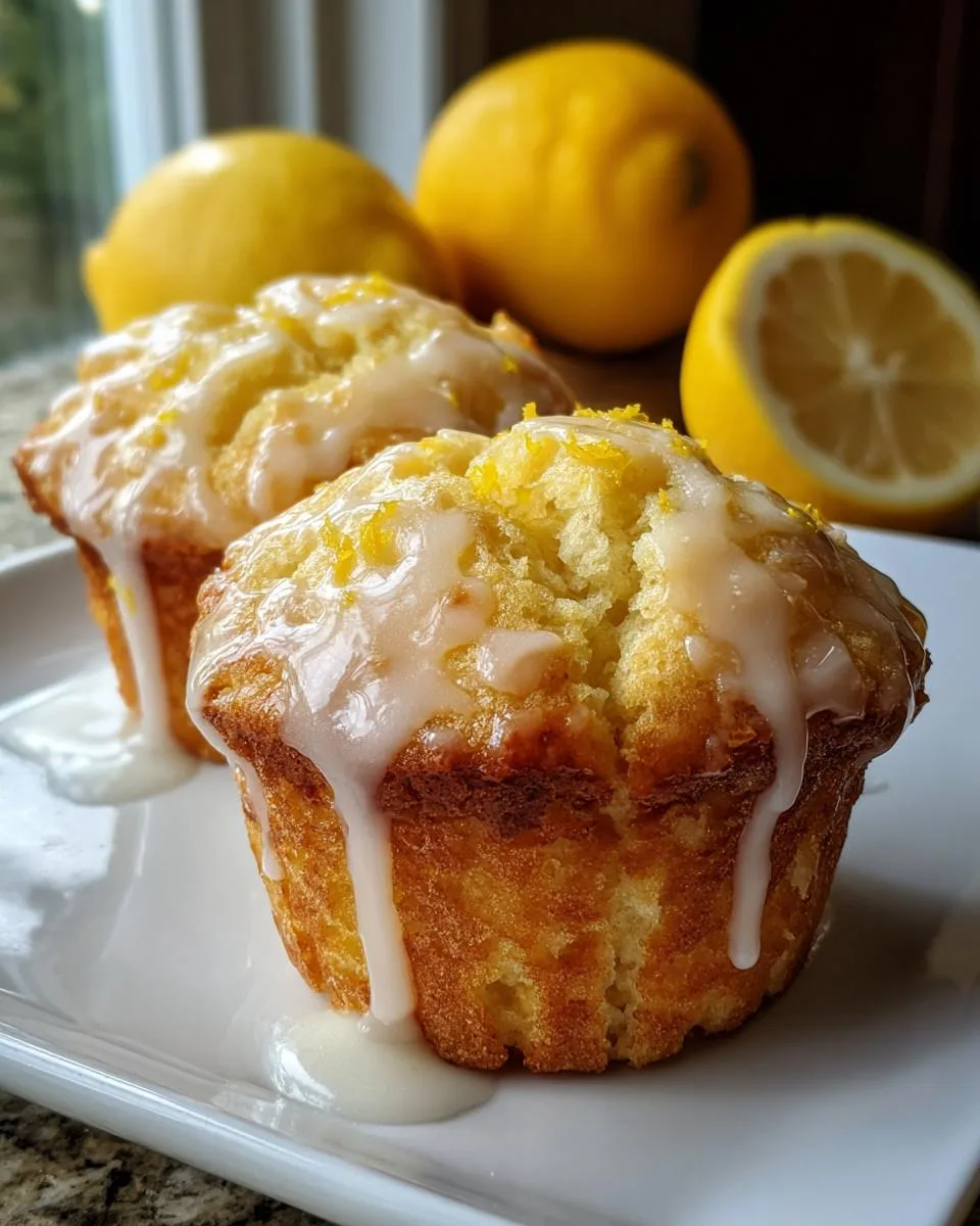 Lemon Muffins - detail 3