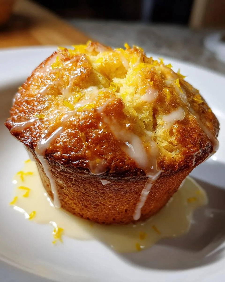 Lemon Muffins - detail 4