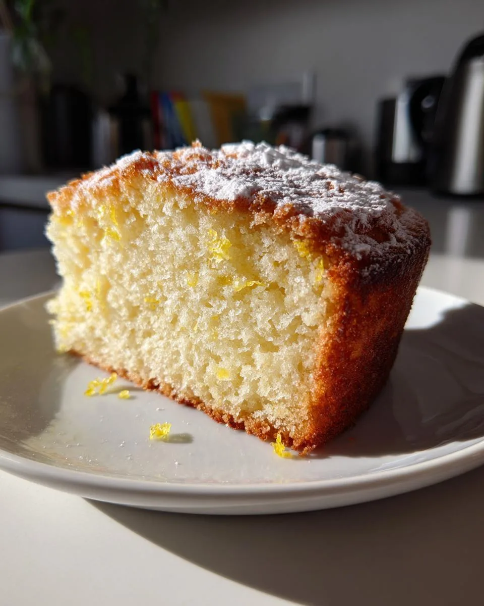 Lemon Tea Cake - detail 2