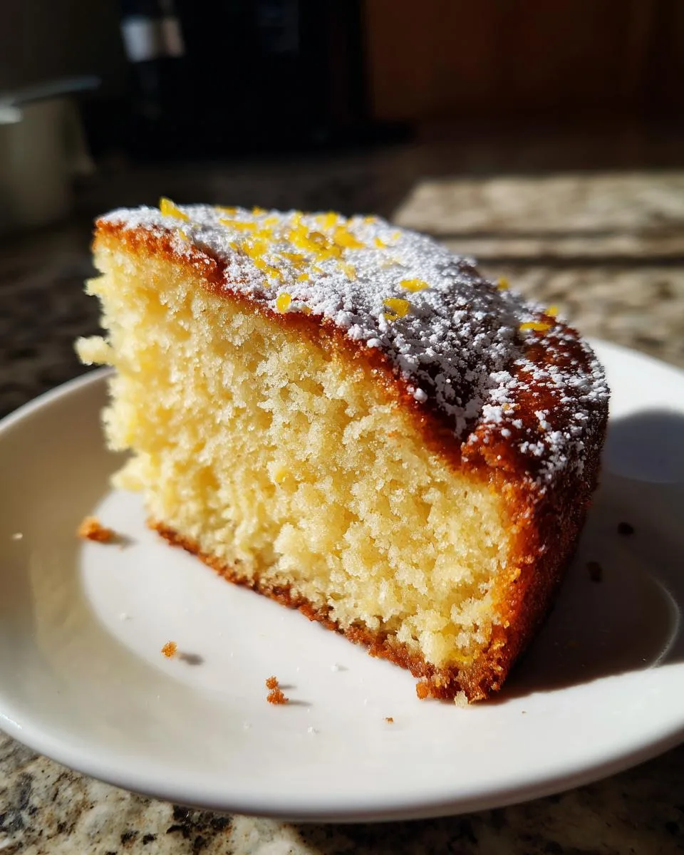Lemon Tea Cake - detail 3