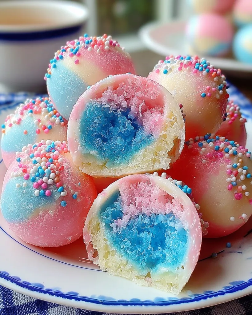 Cotton Candy Cloud Bites