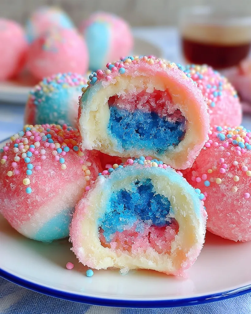 Cotton Candy Cloud Bites