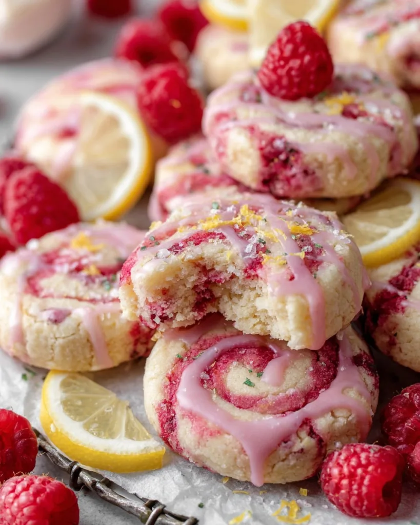 Lemon Raspberry Cookies