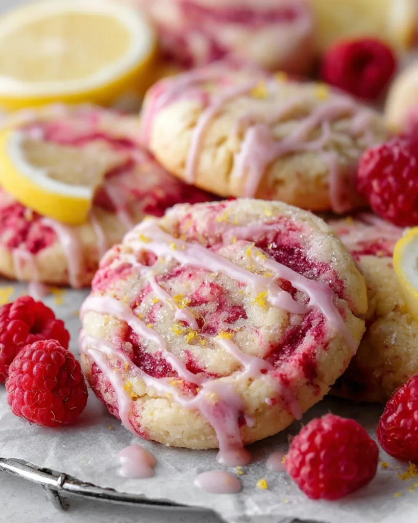 Lemon Raspberry Cookies