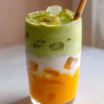 Mango Matcha Latte