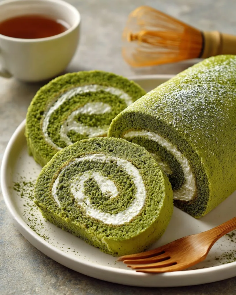 Matcha Roll Cake