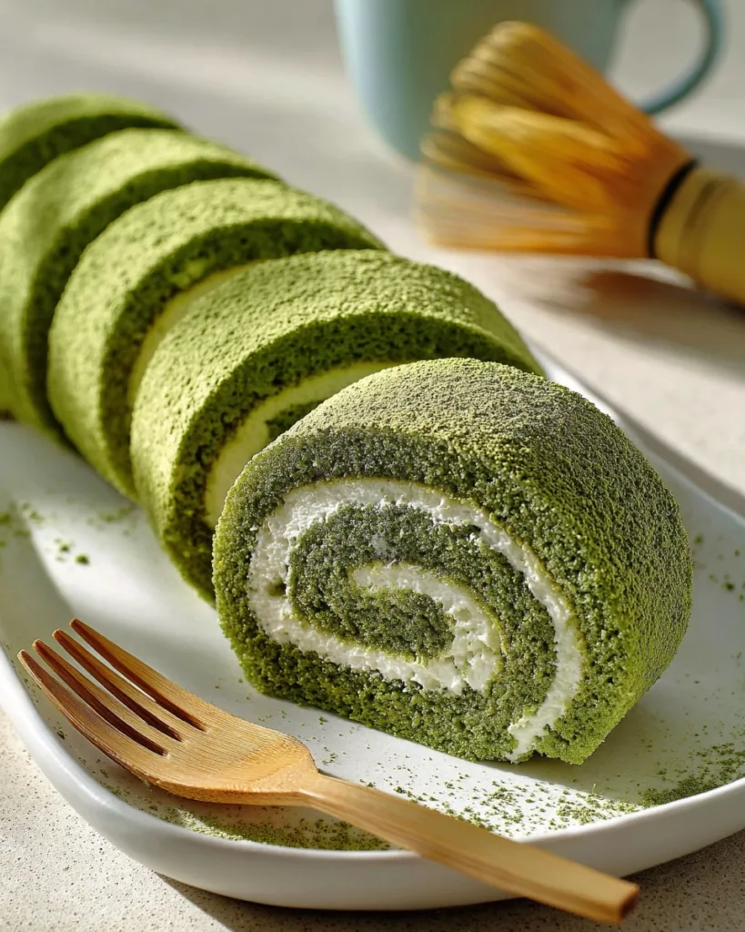 Matcha Roll Cake