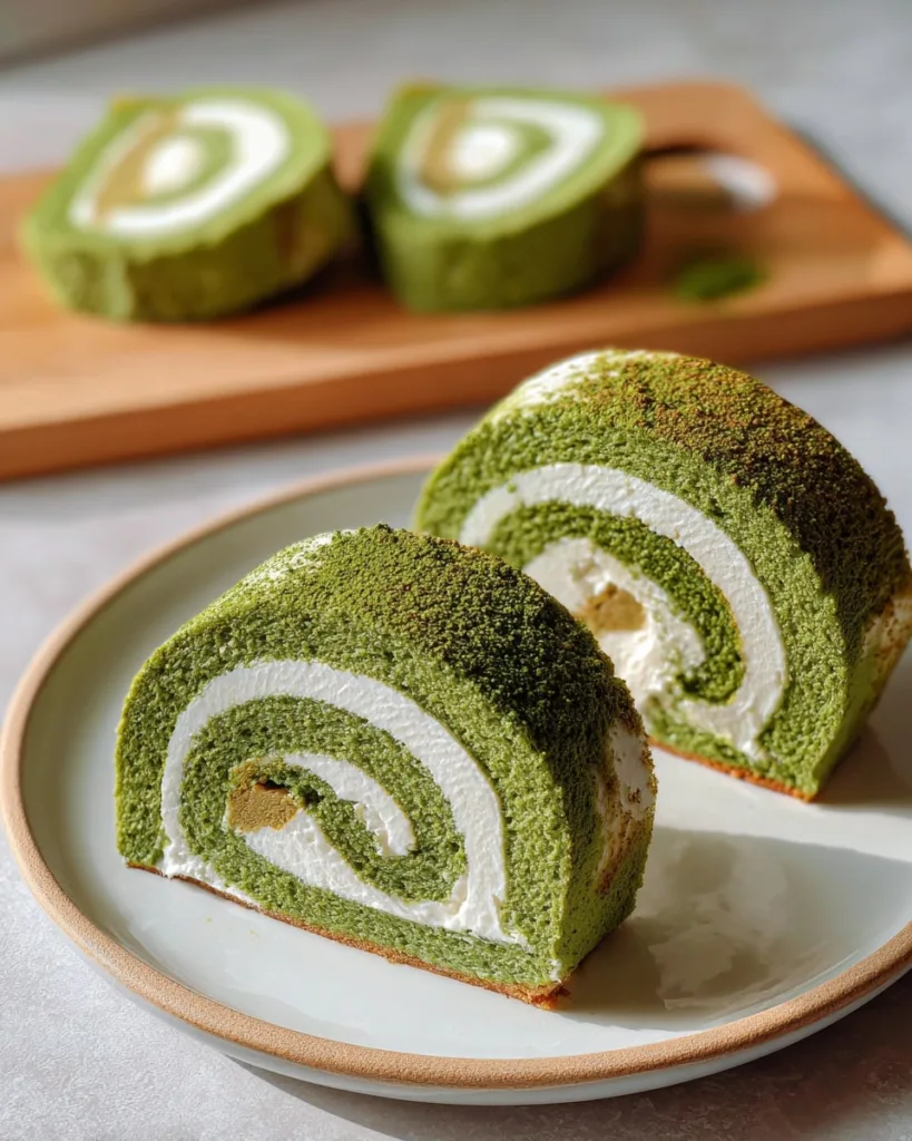Matcha Roll Cake