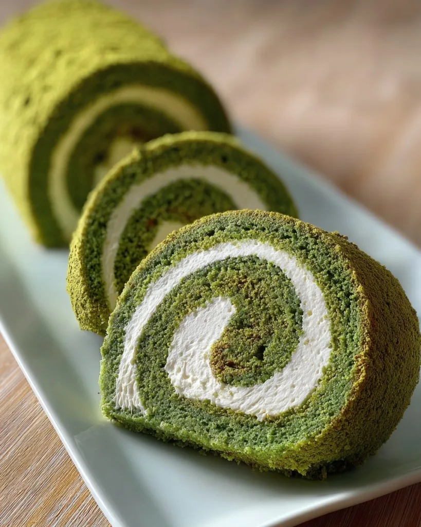 Matcha Roll Cake