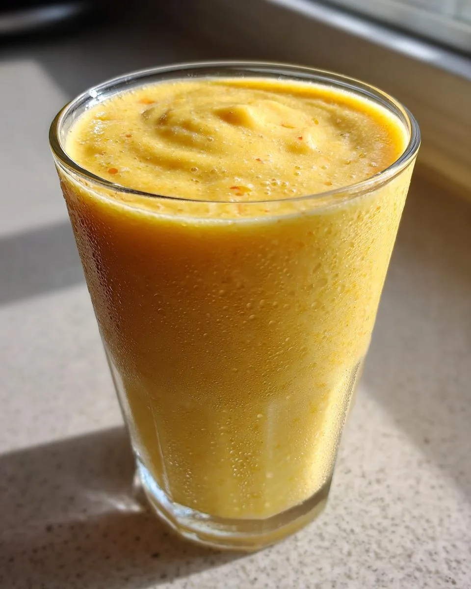 Banana Mango Smoothie - detail 1