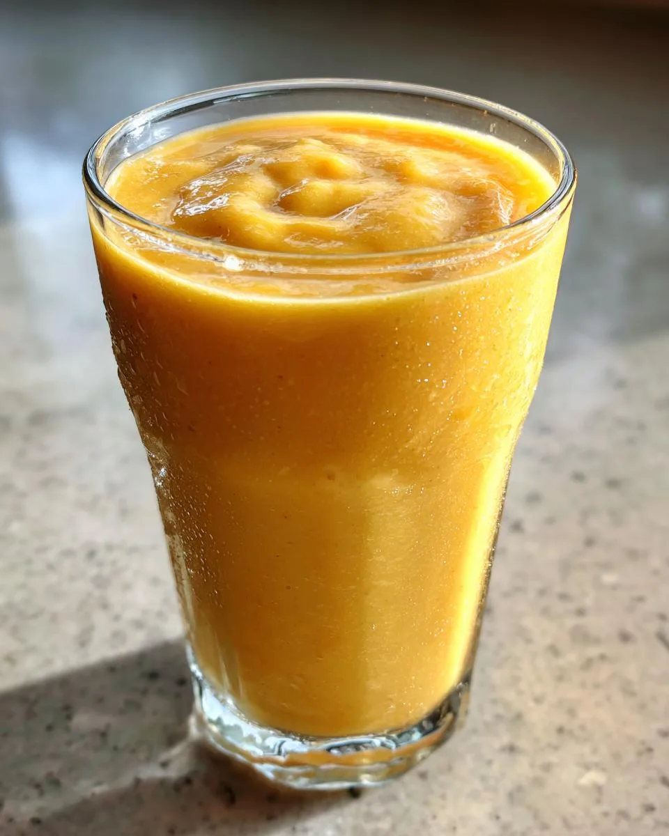 Banana Mango Smoothie - detail 2