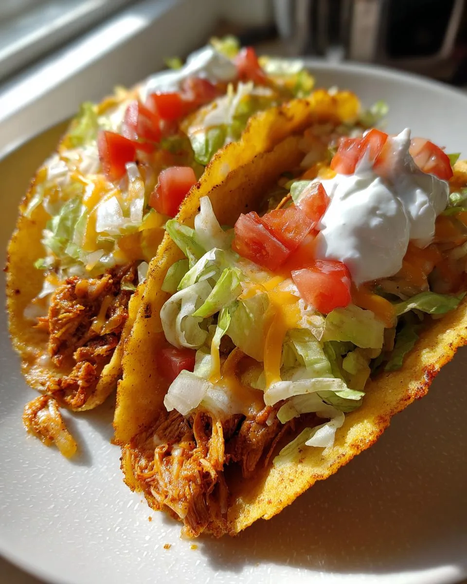 baked crispy chicken tacos - detail 3