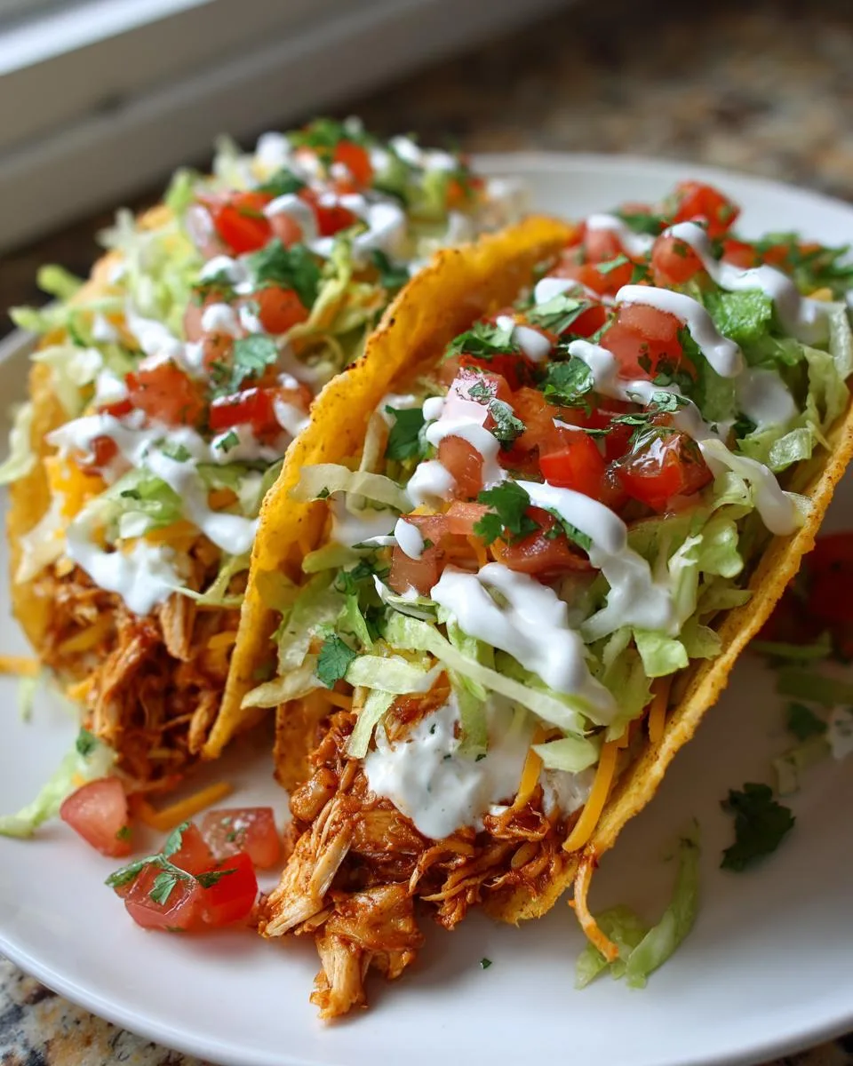 baked crunchy chicken tacos​ - detail 3