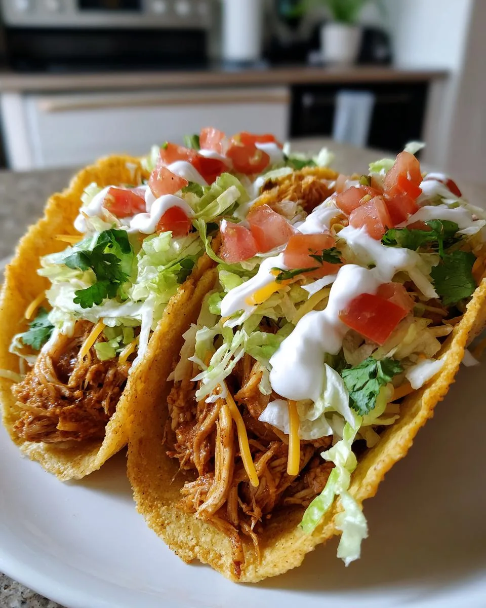baked crunchy chicken tacos​ - detail 4