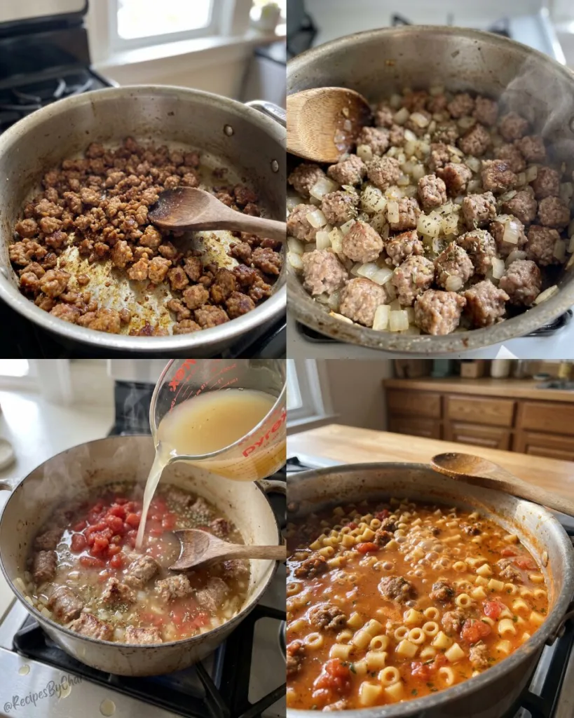 Creamy Parmesan Italian Sausage Soup 3