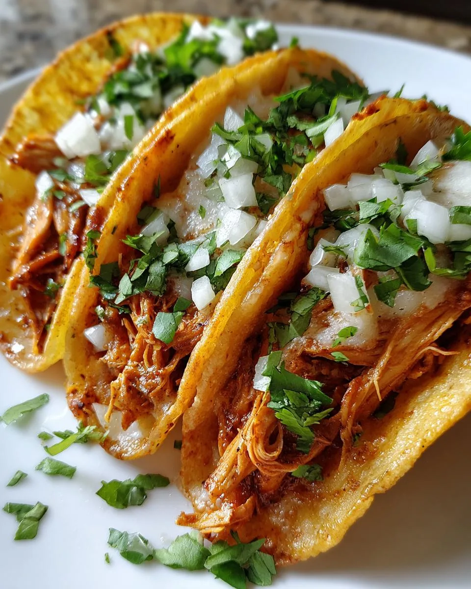 crispy baked chicken tacos - detail 2