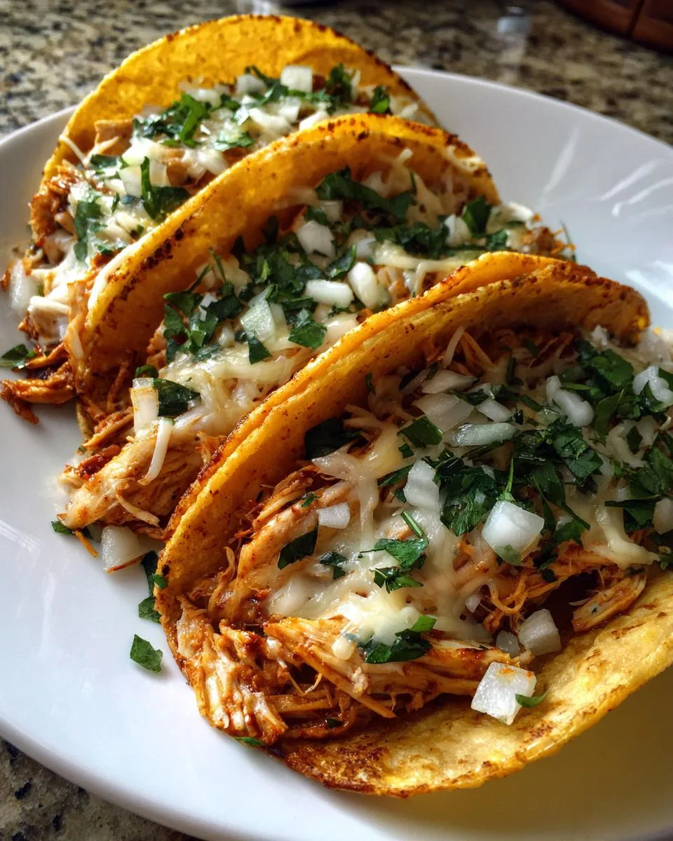 crispy baked chicken tacos - detail 3